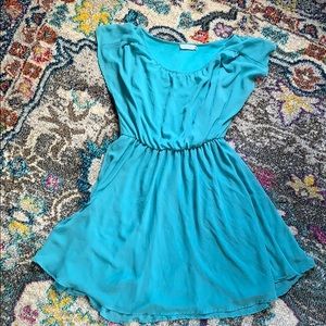 Turquoise Lush Dress